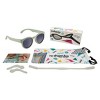 Roshambo Bend-in-Half Flexible Round Kids Sunglasses | Made in Italy | Polarized UV400 Lens | Carrying Sleeve, Silicone Strap & Ear Locks Included! - 3 of 4