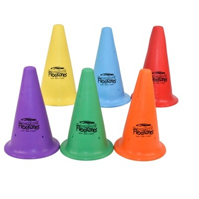 Sportime Split Top Super-Safe FlexiKones, 15 Inches, Set of 6