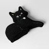 13"x14" Cat Novelty Shaped Throw Pillow Black - Hyde and EEK! Boutique™ - 3 of 4