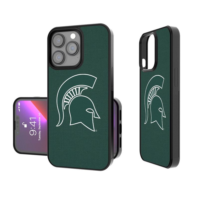 Keyscaper Michigan State Spartans Solid Bump Phone Case, 1 of 7