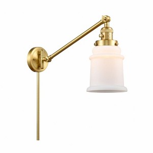 Canton - 1 Light Swing Arm Wall Sconce In Industrial Style-25 Inches Tall and 8 Inches Wide - 1 of 1