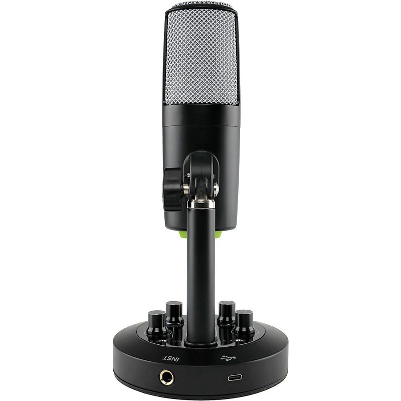 Mackie EM-CHROMIUM Premium USB Condenser Microphone With Built-in 2-Channel Mixer, 4 of 7
