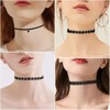 Attop 6 Piece Choker Necklace for Women Black Choker - 4 of 4