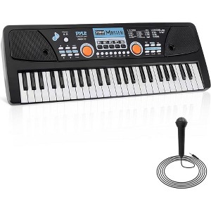 Pyle Portable Kids Piano Keyboard & Mic Kit - 1 of 4