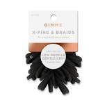 Gimme Beauty Mini Hair Bands - Black - 20ct