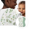 Sweet Jojo Designs Boy, Girl, Unisex/Gender Neutral Newborn Baby Layette Gift Set Botanical Green and White 7pc - 4 of 4