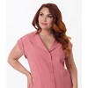 Unique Vintage Women's Sleeveless Blouse - 4 of 4