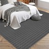 COZONY Washable Vintage Print Area Rug Non-Slip Carpet with Realistic Braided Texture,Stain Resistant Mat for Living Room/Bedroom/Kitchen/Nursery - 4 of 4