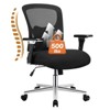 JIONJOY Wide Ergonomic Home Office Mesh Chair| Black - 2 of 4