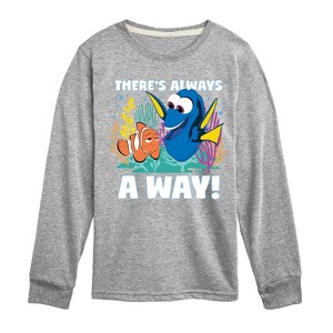 Boys' - Disney - There's Always A Way Long Sleeve Graphic T-Shirt - 1 of 4