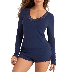 Adore Me Women's Brooks PJ Sleepwear - 1 of 4