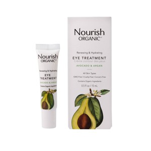 Nourish Organic Renewing & Hydrating Eye Cream - Avocado & Argan - 0.5 fl oz - 1 of 3