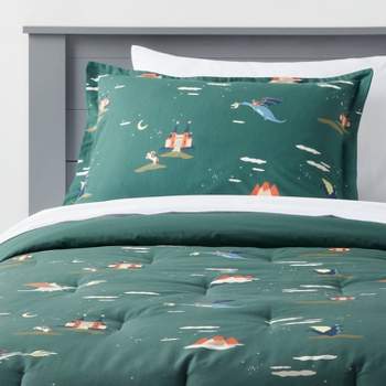 Kids' Comforter Set Dragon Print  - Pillowfort™