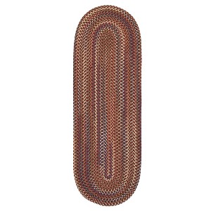 Colonial Mills Cedar Cove - Rust 2 Ft x8 Ft Runner (Oval) Rug Indoor 65% Nylon/35% Polypropylene - 1 of 3
