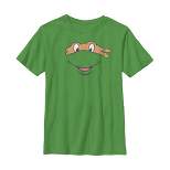 Boy's Teenage Mutant Ninja Turtles Michelangelo Face T-Shirt