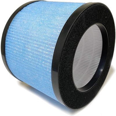 Nispira True HEPA Replacement Filters, Compatible with TOPPIN TPAP002 Air Purifier Comfy Air C1, Compared to Part# TPFF002, 1-Pack