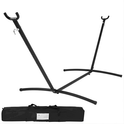 SUGIFT 500lbs 9ft Portable Steel Hammock Stand with Carrying Bag