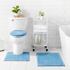 3pc Everyday Non Slip Bath Lid and Contour Set with Rug - Room Essentials™ - 2 of 4