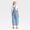 Women's Denim Utility Overalls - Universal Thread™ Medium Wash - 2 of 3