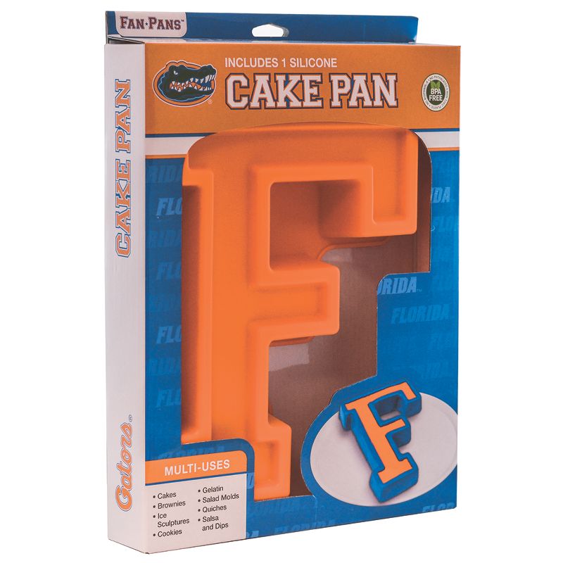 MasterPieces FanPans NCAA Florida Gators Team Logo Silicone Cake Pan, 1 of 5
