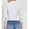 Women's Shirring Sleeve Crop Jacket - RISEN - 2 of 4