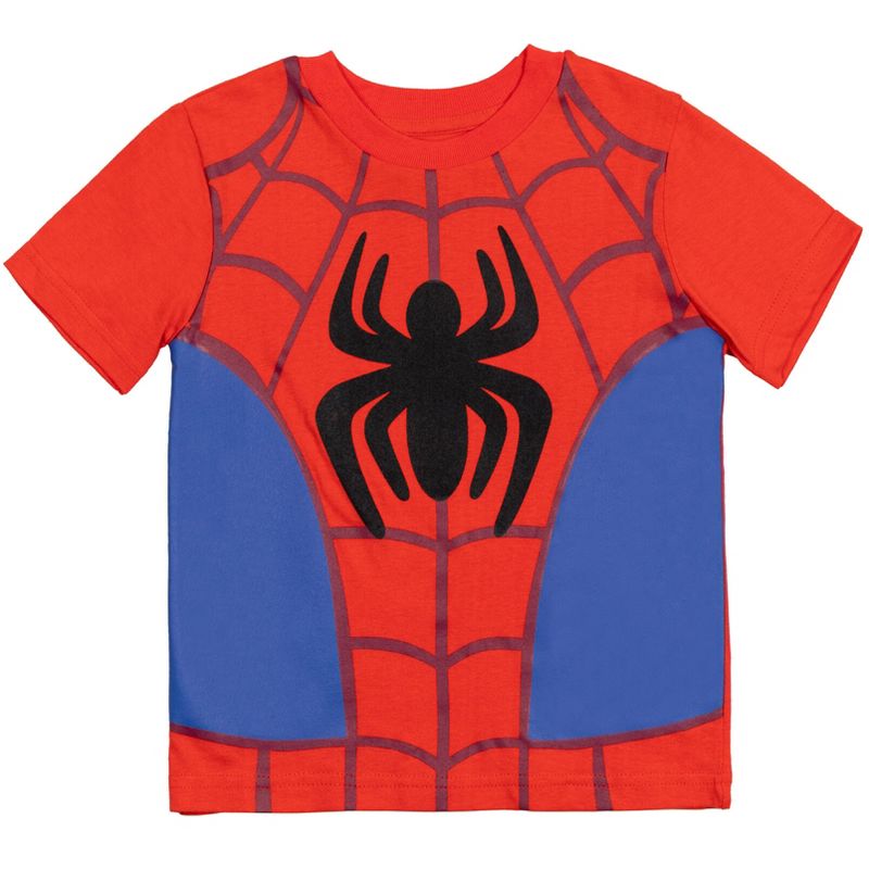 Marvel Spidey and His Amazing Friends 3 Pack Graphic T-Shirts Toddler, 3 of 9