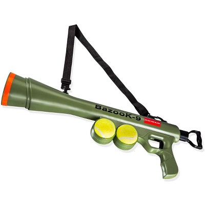 Paws & Pals BazooK-9 Tennis Ball Launcher with 2 Squeaky Balls