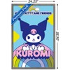 Trends International Hello Kitty and Friends - Kuromi Framed Wall Poster Prints - 3 of 4
