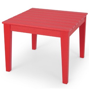 Tangkula Kids Square Table Indoor Outdoor Heavy-Duty All-Weather Activity Play Table - 1 of 4