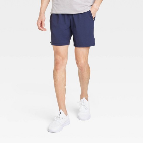 Boys' Soft Gym Shorts - All In Motion™ Navy Blue M : Target