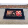 Dicksons Cardinal - Then Sings My Soul, How Great Thou Art, Red/Black 22 x 9.8 Inch Rubber Doormat Insert for Indoor or Outdoor - 2 of 3
