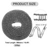 Unique Bargains Nylon Windproof Adjustable Widen Clothesline 3 Pcs - 2 of 4