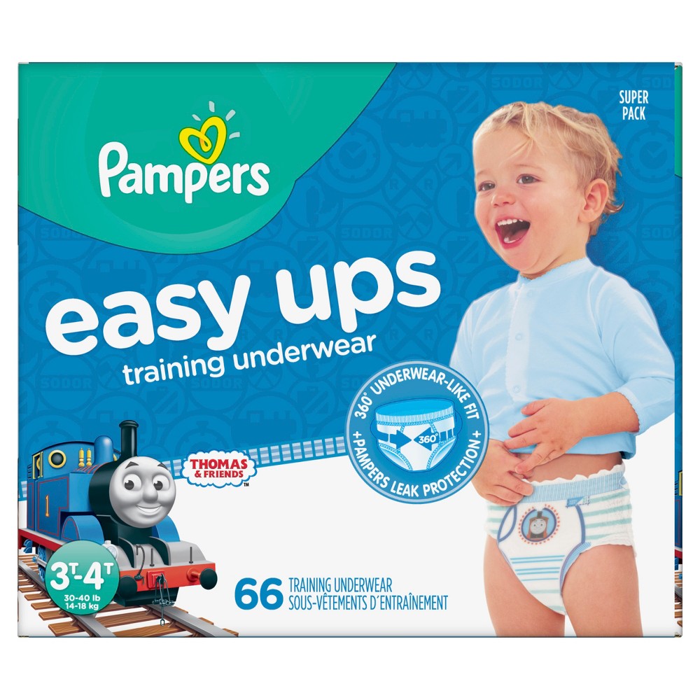 Pampers Easy Up Thomas & Friends Training Pants -3T/4T (72 CT) - Boy