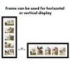 Americanflat 8x24 Collage Picture Frame to Display 5 Photos at Once - Black - 4 of 4