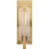 Nicole 4" Metal/Glass Wall Sconce (Set of 2) - SCN7002 - Safavieh - 2 of 4