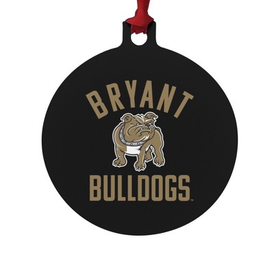 Bryant University Official Logo Aluminum Holiday Christmas Tree Ornament