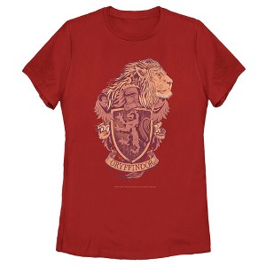 Women's Harry Potter Gryffindor Coat of Arms T-Shirt - 1 of 4