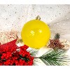 Christmas By Krebs - Plastic Shatterproof Ornament Decoration - Mellow Yellow, 6 inch (150mm) [2 Count] - 2 of 4
