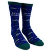 Crazy Dog T-Shirts Mens Funny Fishing Socks Bundle 4 Pack Socks With Awesome Graphics For Men - 3 of 4