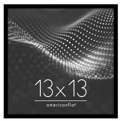 Americanflat Poster Frame - Perfect for Photos and Artwork - Black