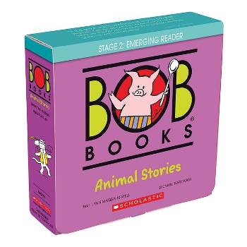 Bob Books - Animal Stories Box Set Phonics, Ages 4 and Up, Kindergarten (Stage 2: Emerging Reader) - by  Lynn Maslen Kertell (Mixed Media Product)