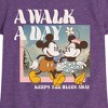 Girls' - Disney - A Walk A Day Fitted Short Sleeve Graphic T-Shirt - 2 of 4