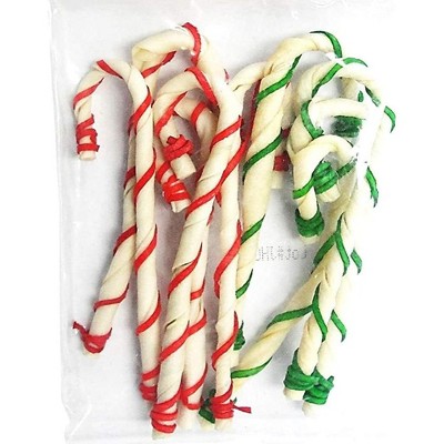 Candy cane 2025 rawhide dog bones