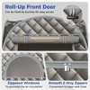 Tangkula Portable Home Sauna Full Body Steam Sauna Tent w/ 3L Steam Generator Gray - 4 of 4