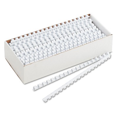 Office Depot® Brand 3/4" Binding Combs, 150-Sheet Capacity, Black, Pack Of 100 : Binding Spines