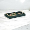Cheung's Canter Isle Linen Tray - Dark Green - 2 of 4