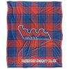 Kingsborough Community College Campus Plaid Spirit Silky Touch Super Soft Throw Blanket 50x60 - 2 of 4