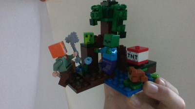 Lego Minecraft The Swamp Adventure Set With Figures 21240 : Target