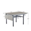 NicBex 63.2Inch Folding Dining Table for Dining Room, Living Room,Space-Saving - 3 of 4