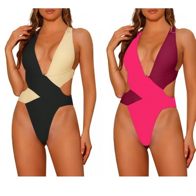 black & beige, fluorescent pink & wine red